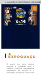 Mobile Screenshot of expoguacu.com.br
